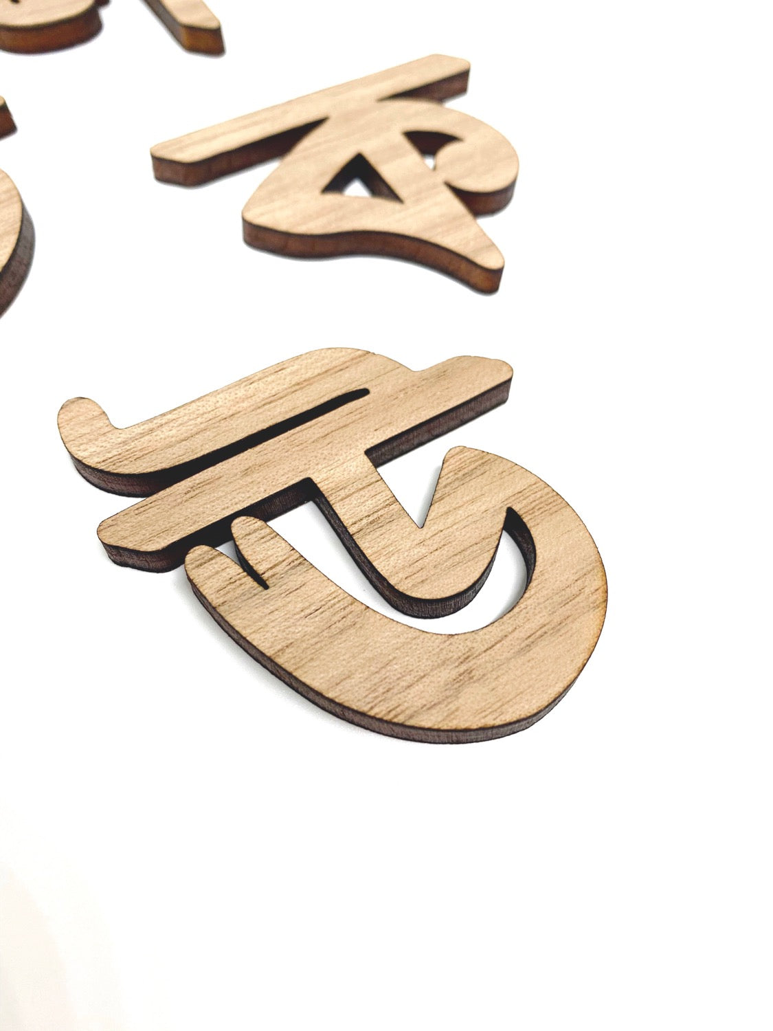 Wooden Alphabets