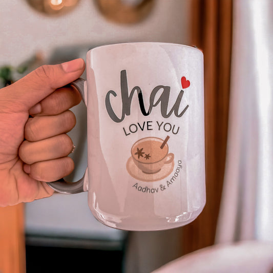 Chai Love You Mug, 15oz