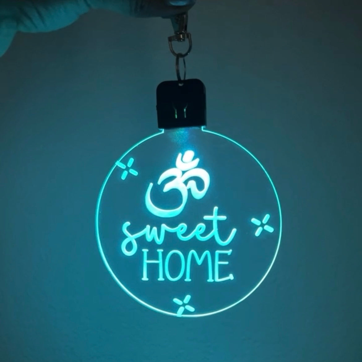 Om Sweet Home Light-Up Ornament