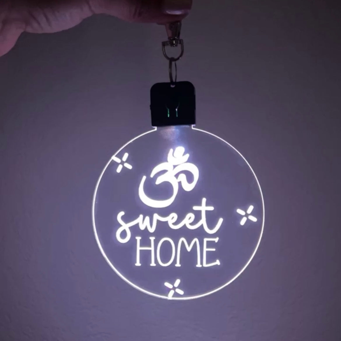 Om Sweet Home Light-Up Ornament