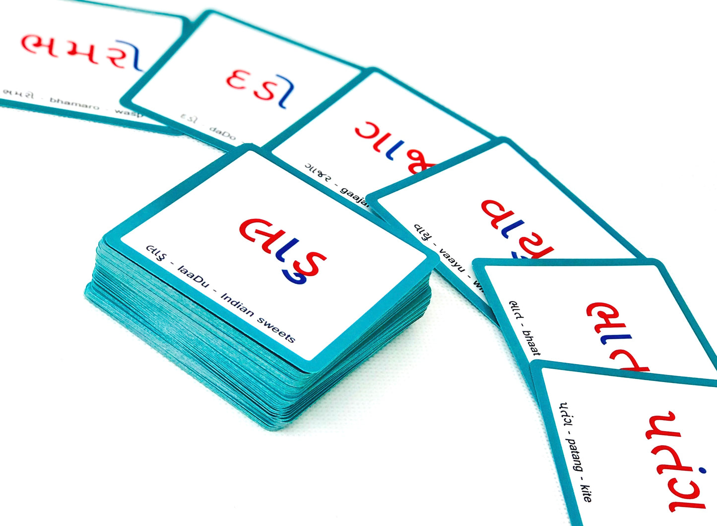 Gujarati Reading Cards