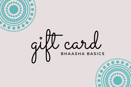 Bhaasha Basics Gift Card