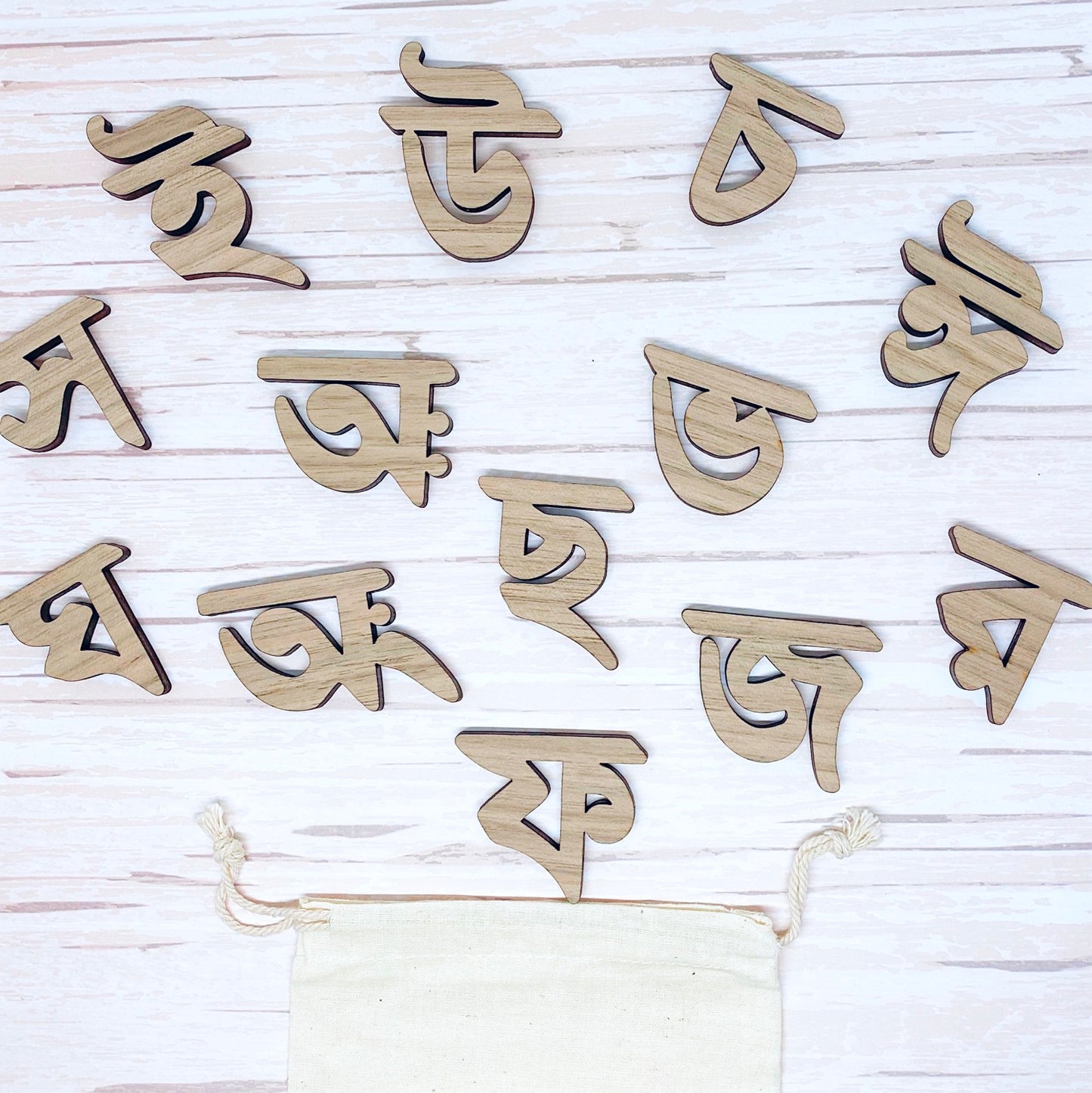 Wooden Alphabets