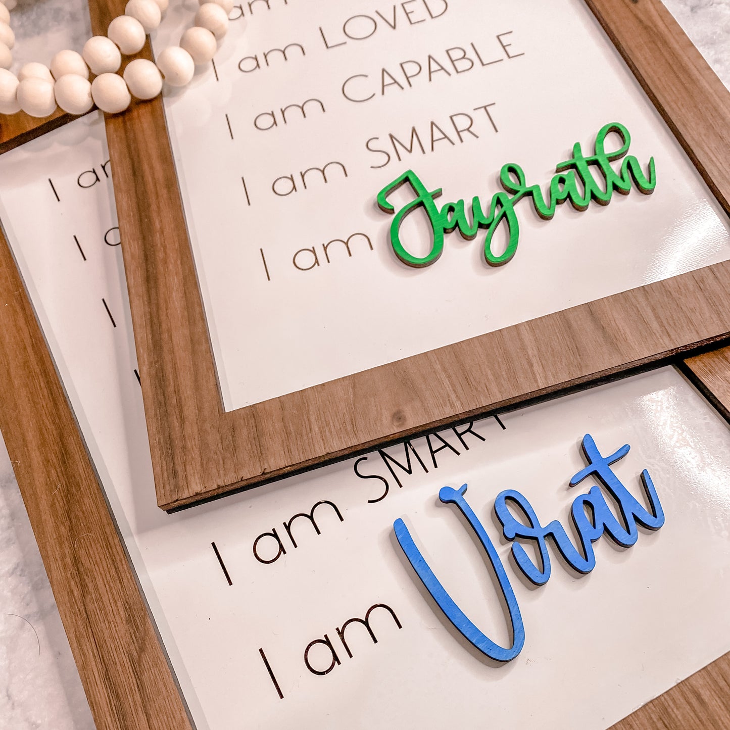 Affirmation Name Frame