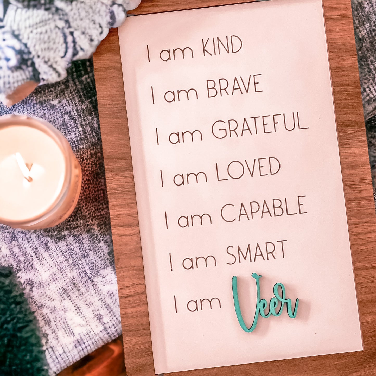 Affirmation Name Frame