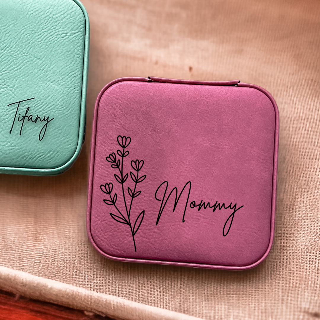 Personalized Jewelry case